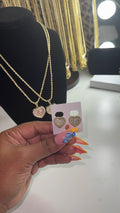 Heart Studs
