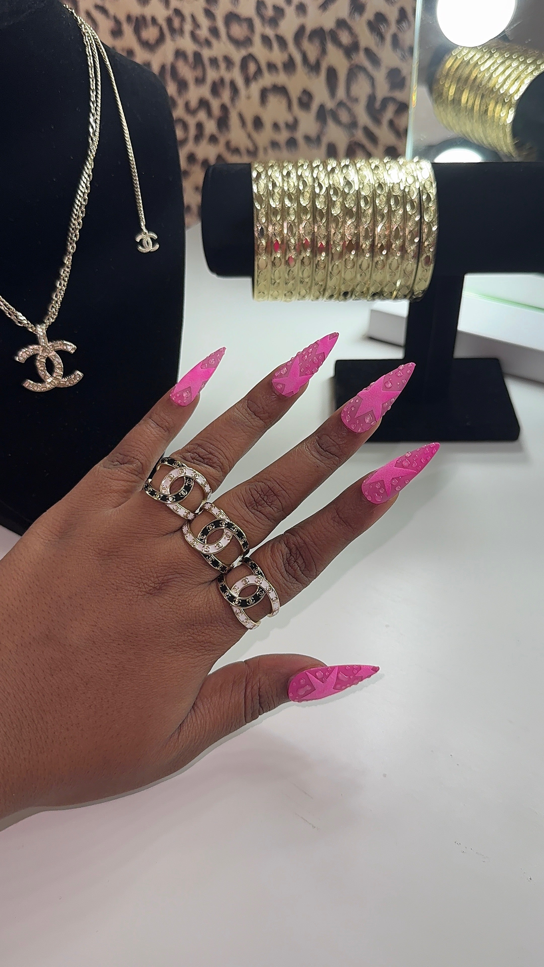 Criss Cross CC Ring (Adjustable)