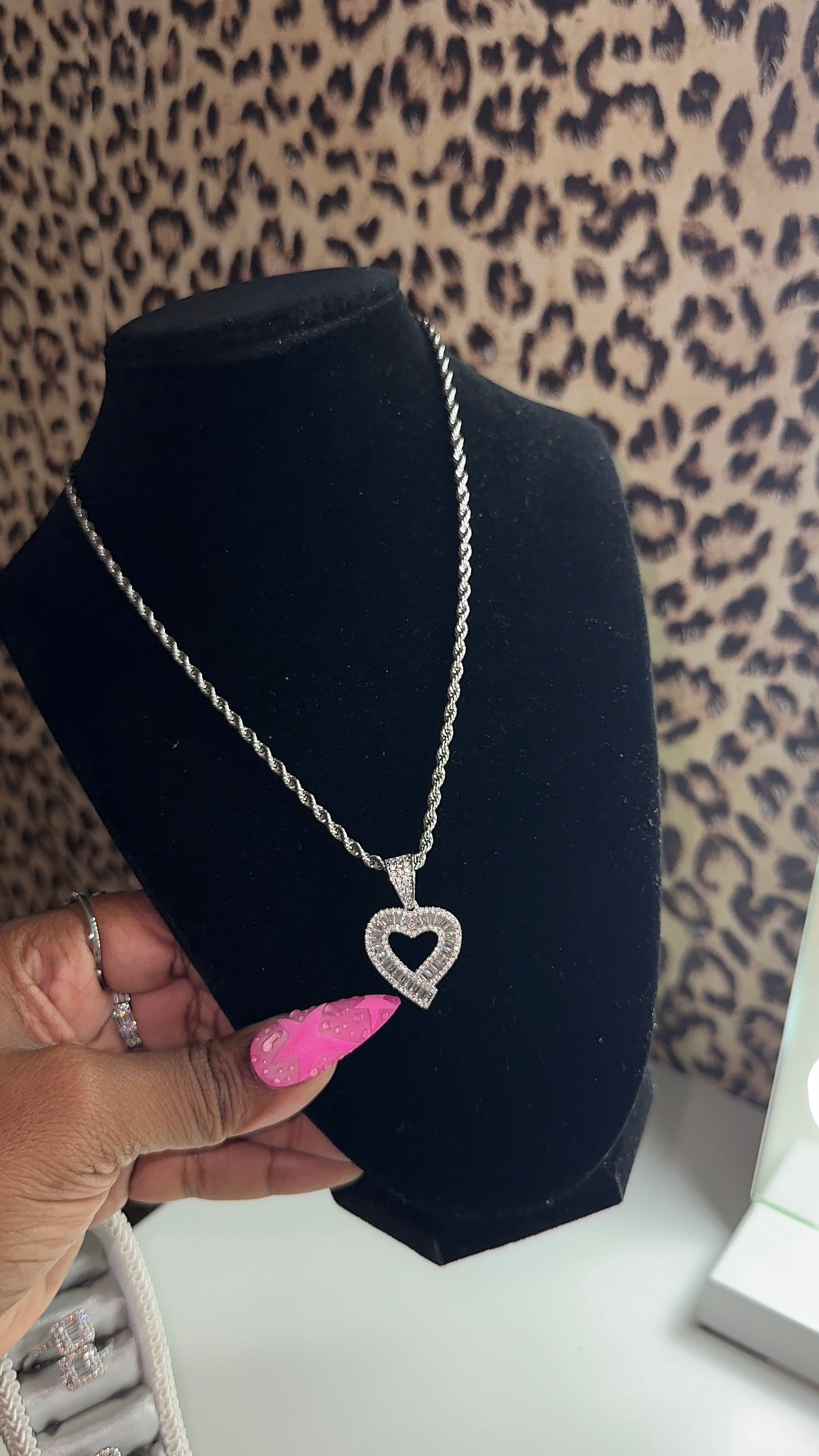 Open Heart Necklace