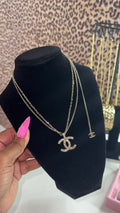 Gold CC Choker