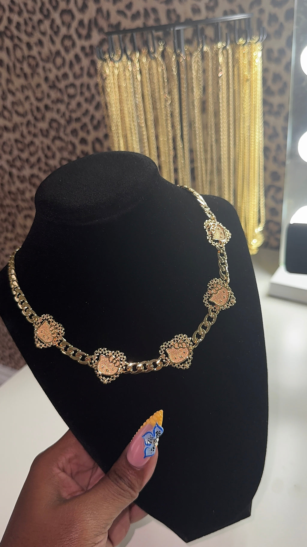 Heart Cuban Link Chain