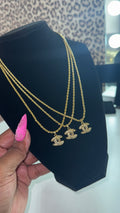 Thick CC Necklace