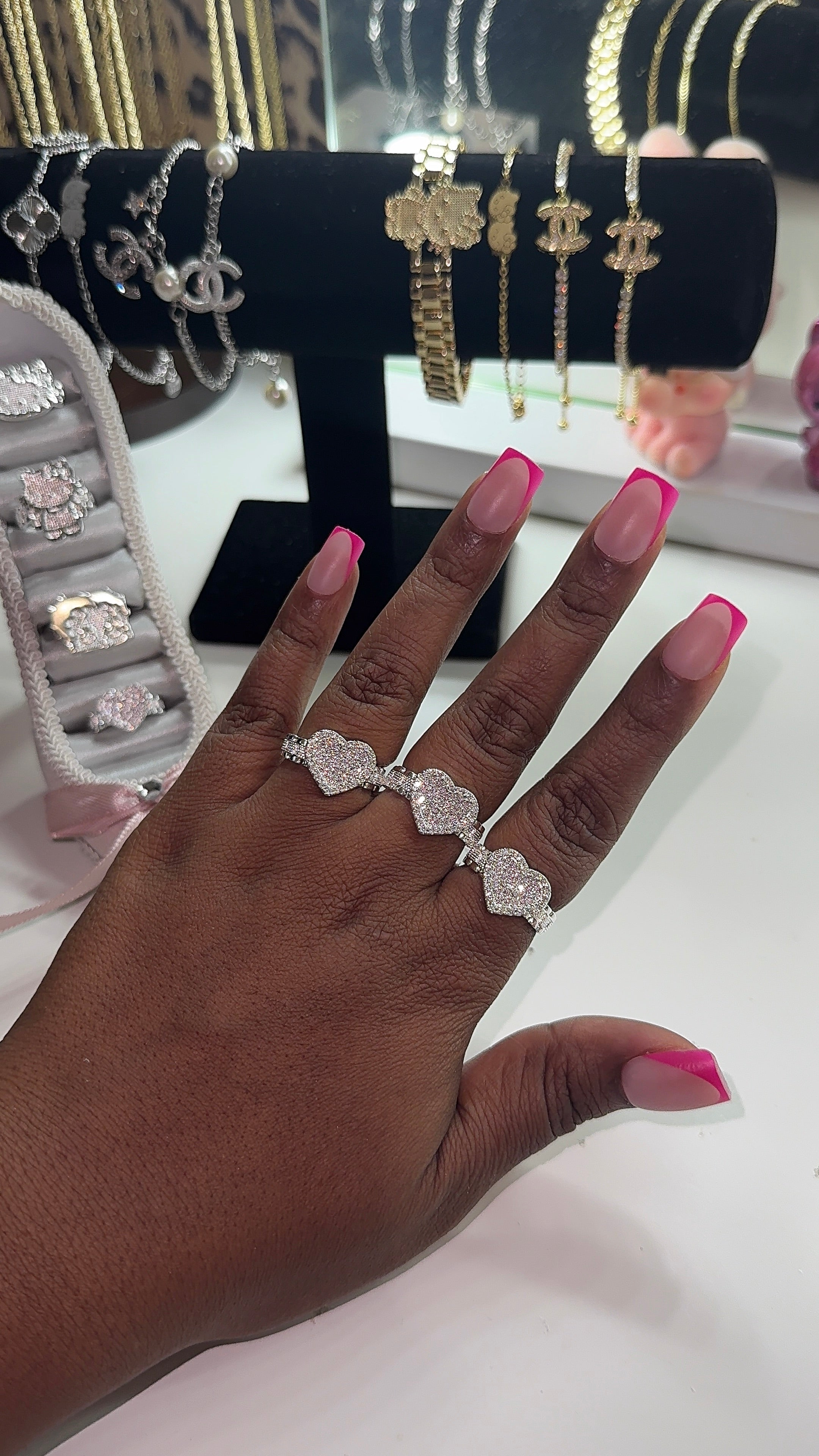 Diamond Heart Ring