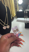 Pink Star Studs