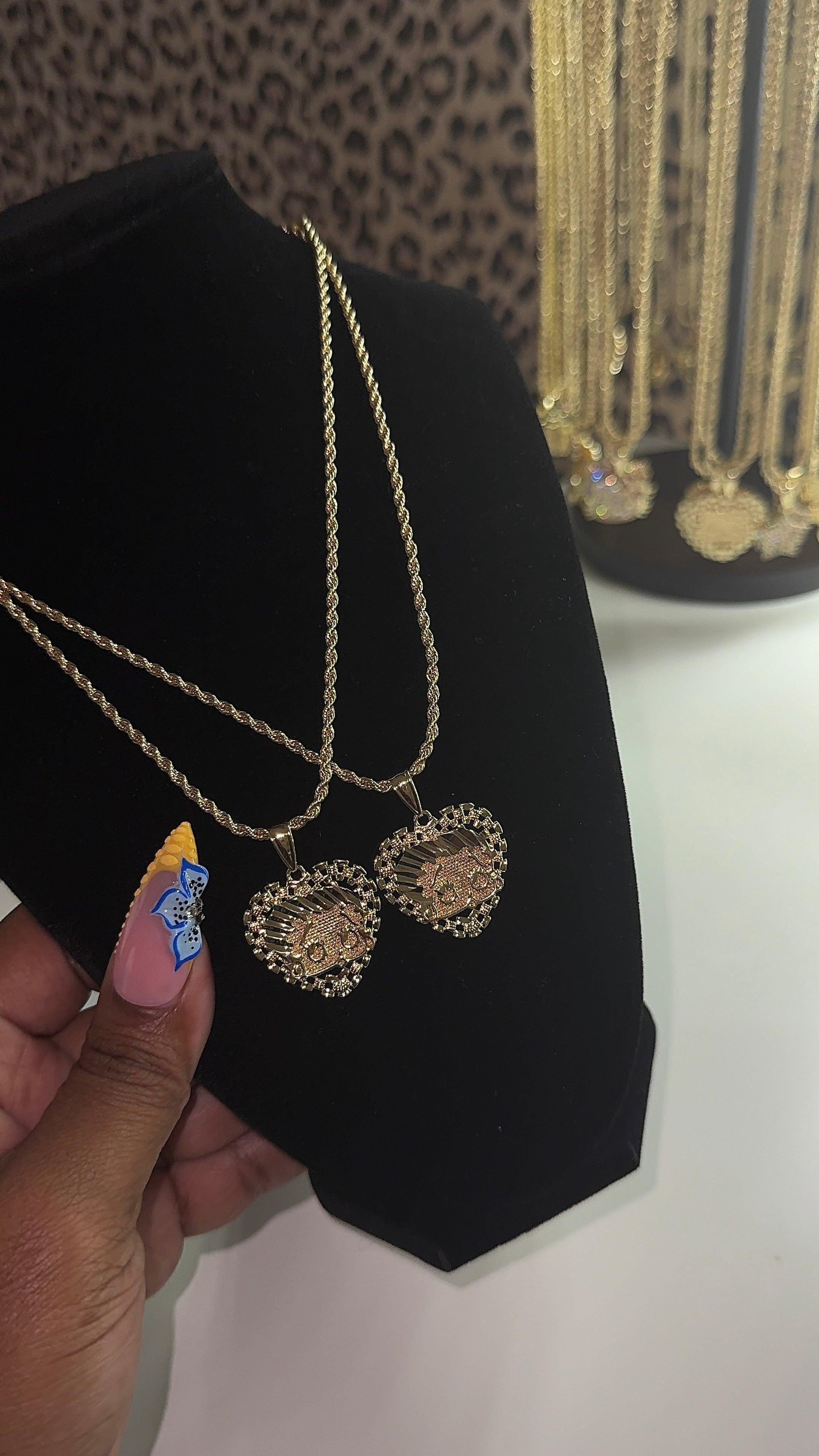 Heart BettyBoop Necklace