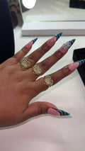 Heart HK Face Ring