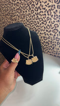 HK Face Necklace