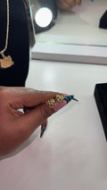 Nugget Heart Earrings
