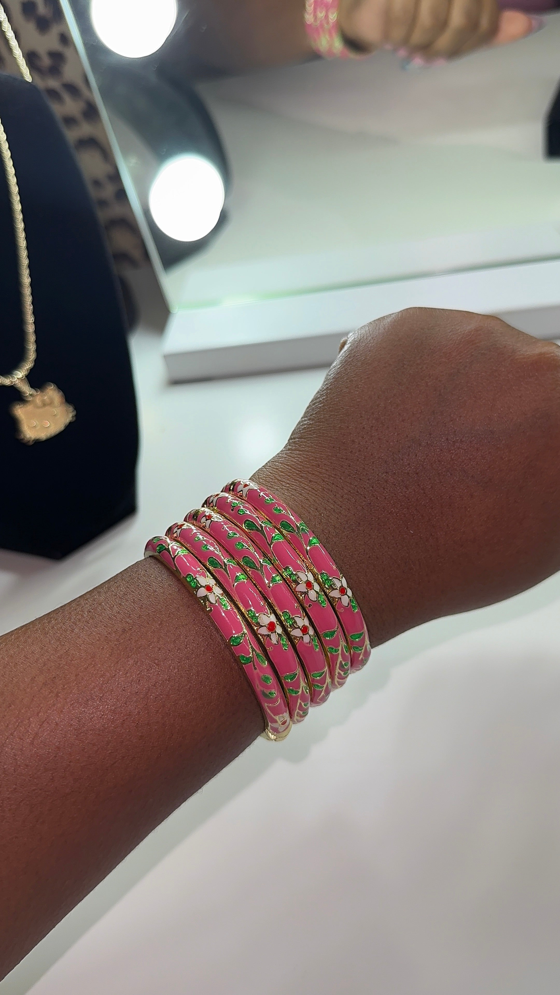 Flower Bangles