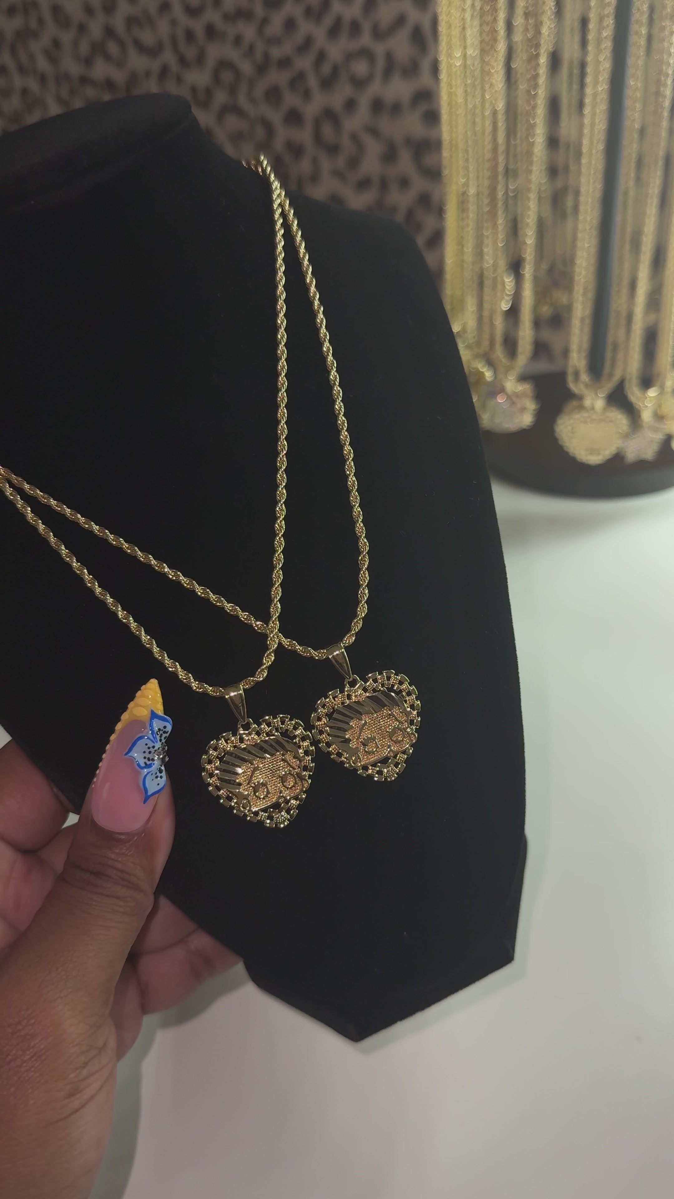Heart BettyBoop Necklace