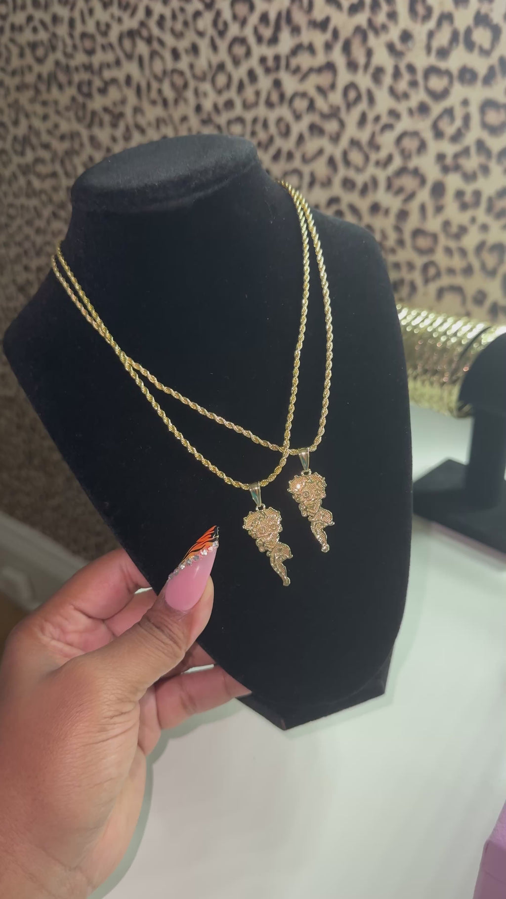 Betty Boop Body Necklace